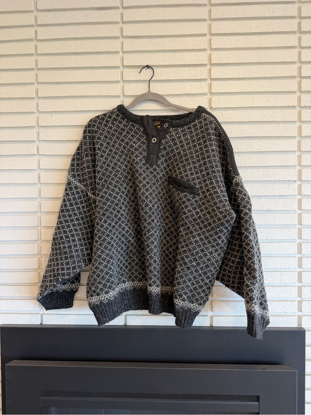 Volund Vintage Handknit Norwegian Sweater-